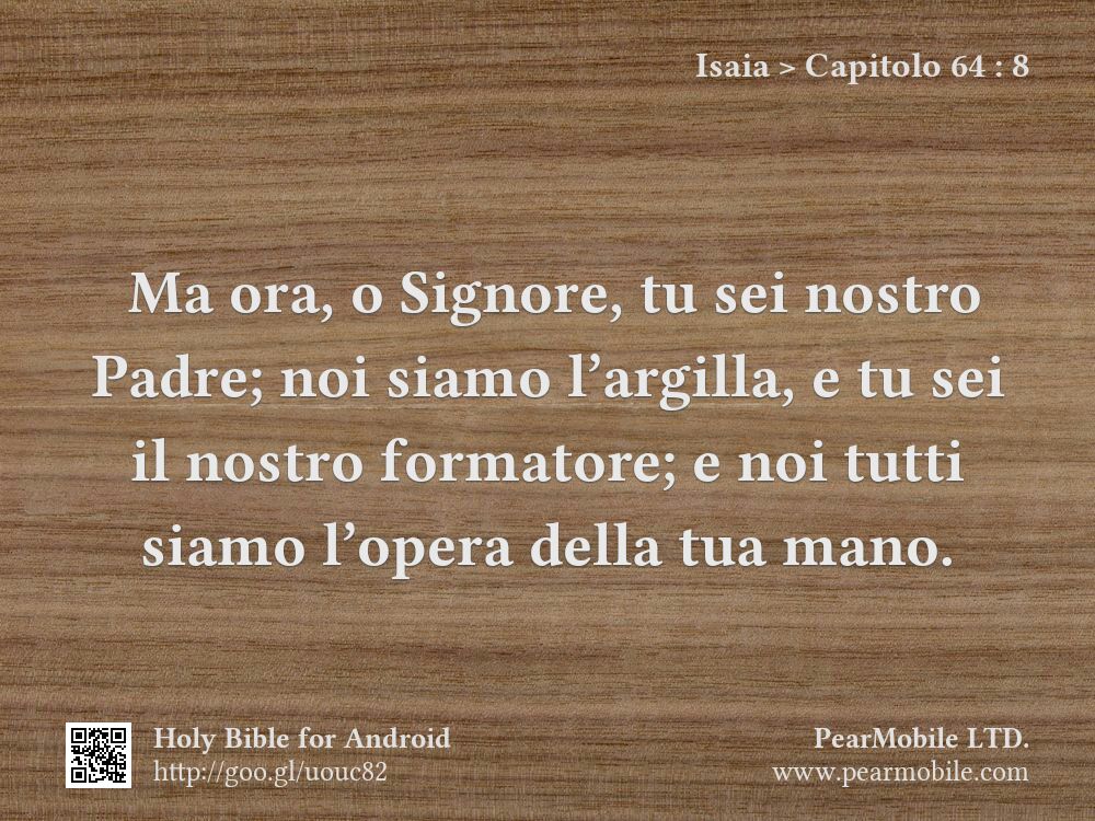 Isaia, Capitolo 64:8